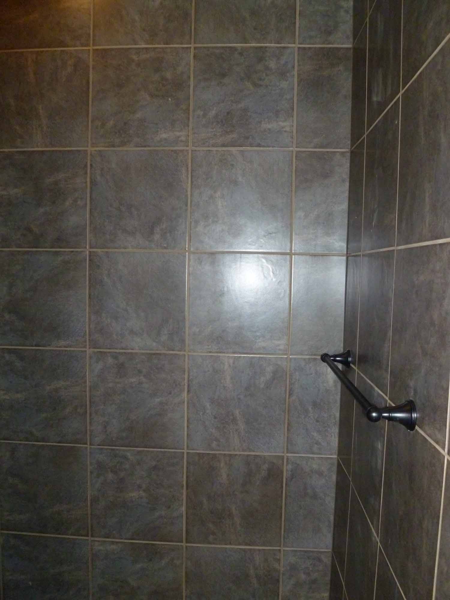 Master shower