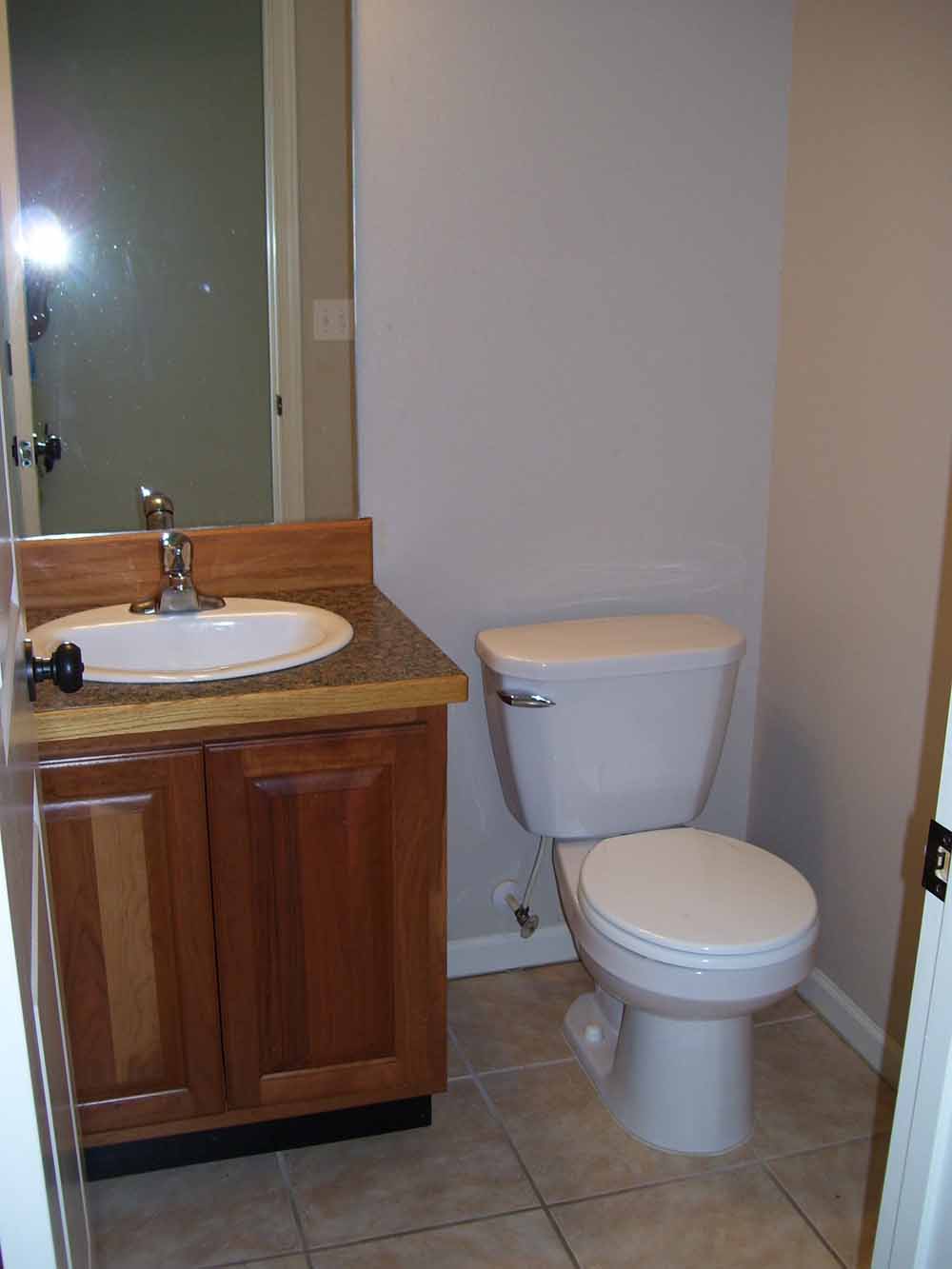 Main floor powder bath