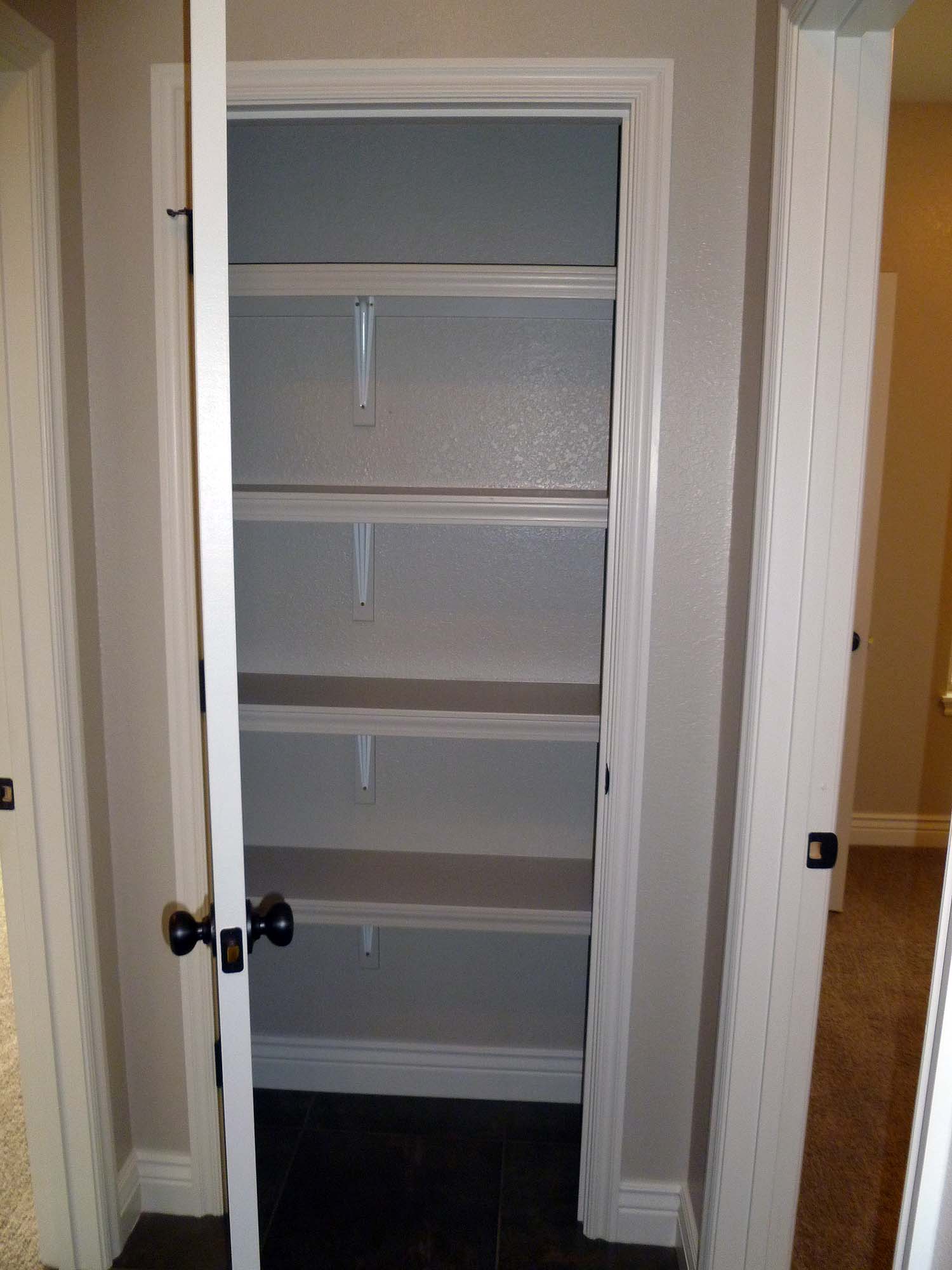 Hall closet
