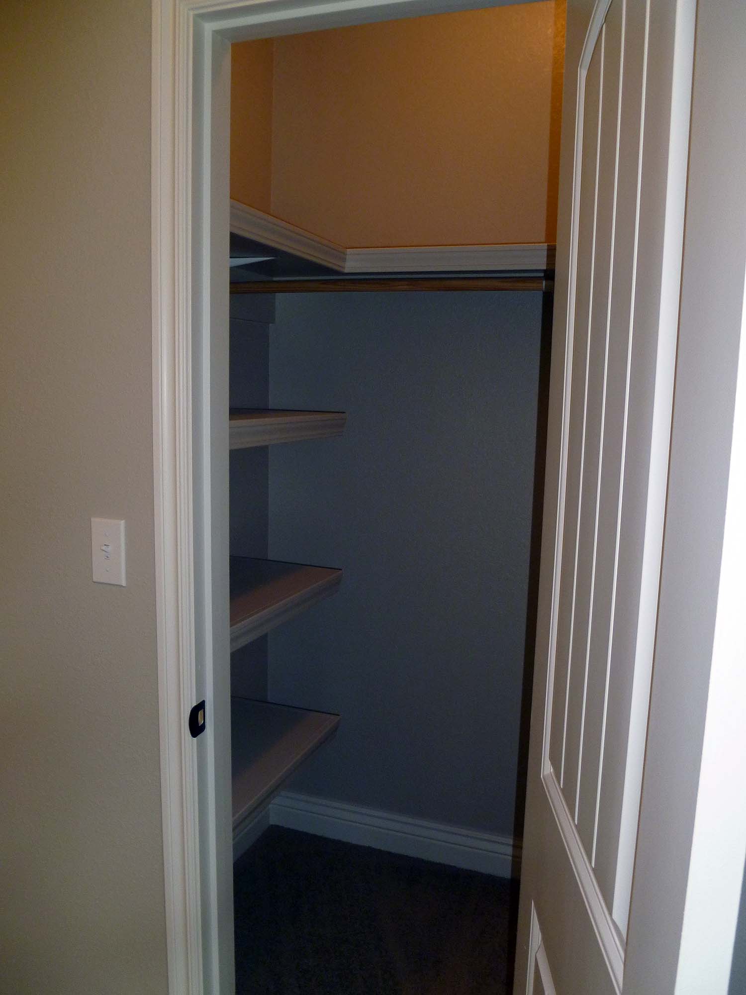 Bedroom 2 walk in closet