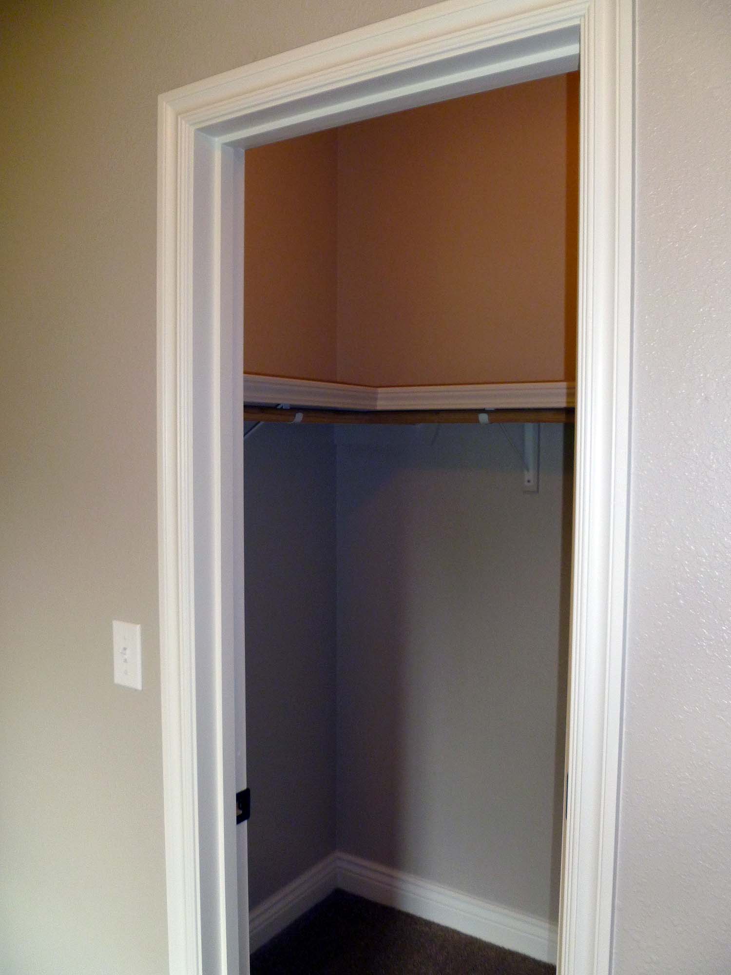 Bedroom 3 walk in closet
