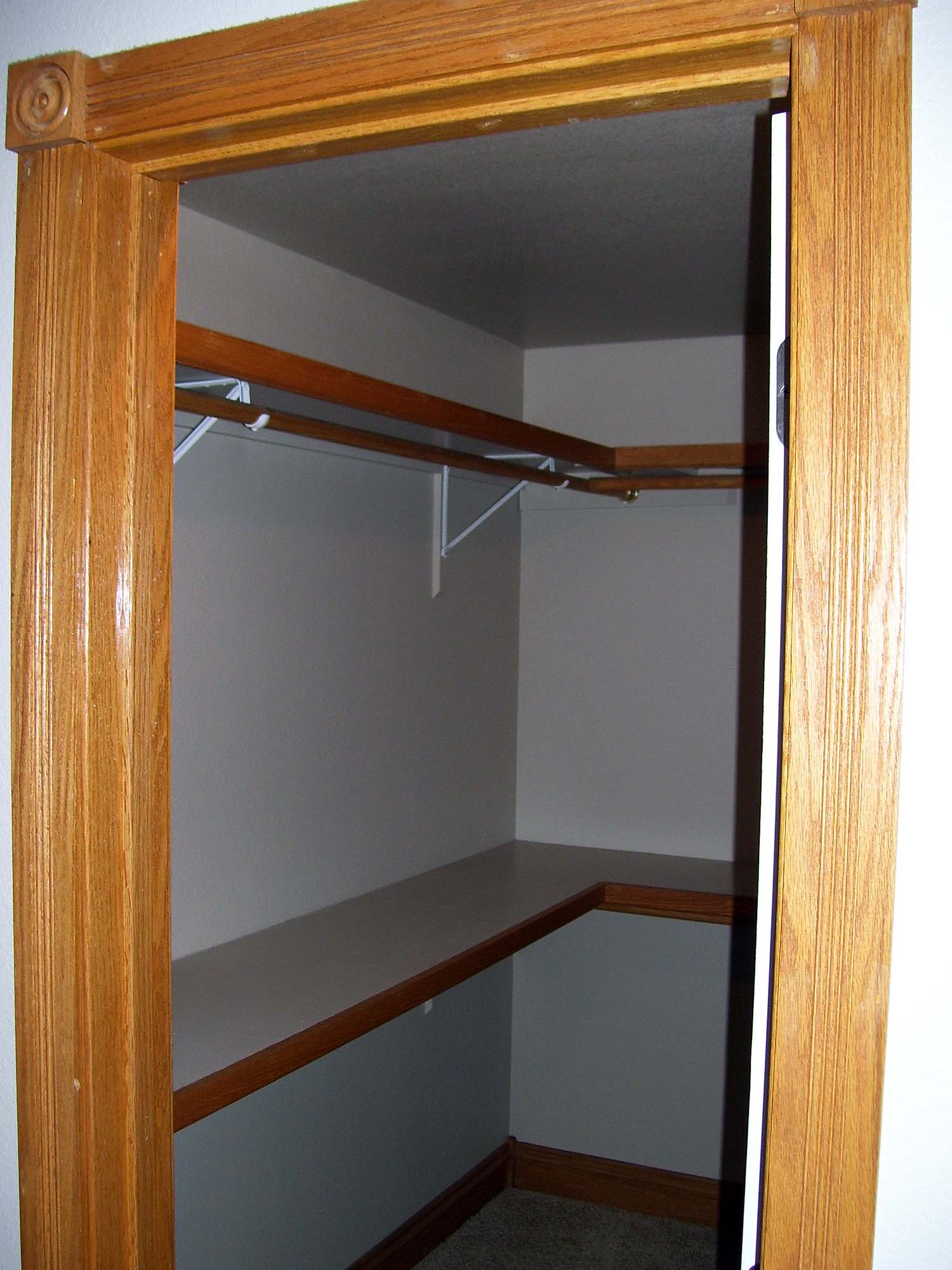 Master walk in closet