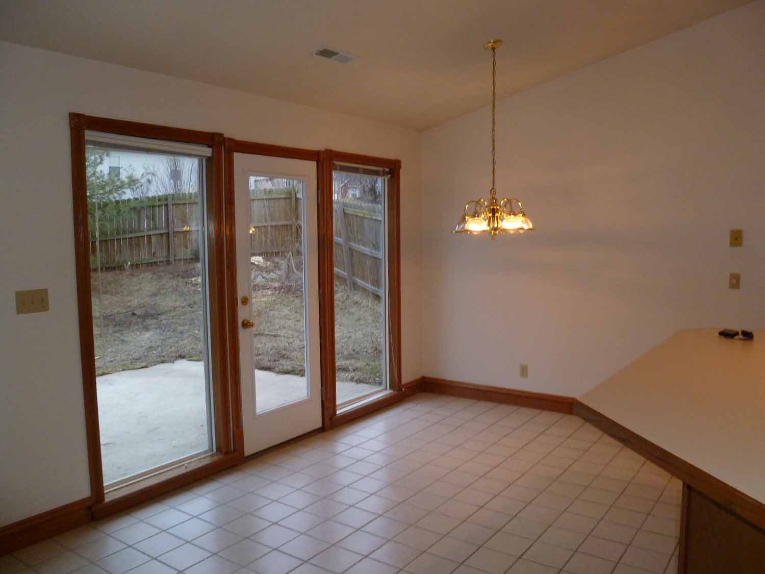 Dining area