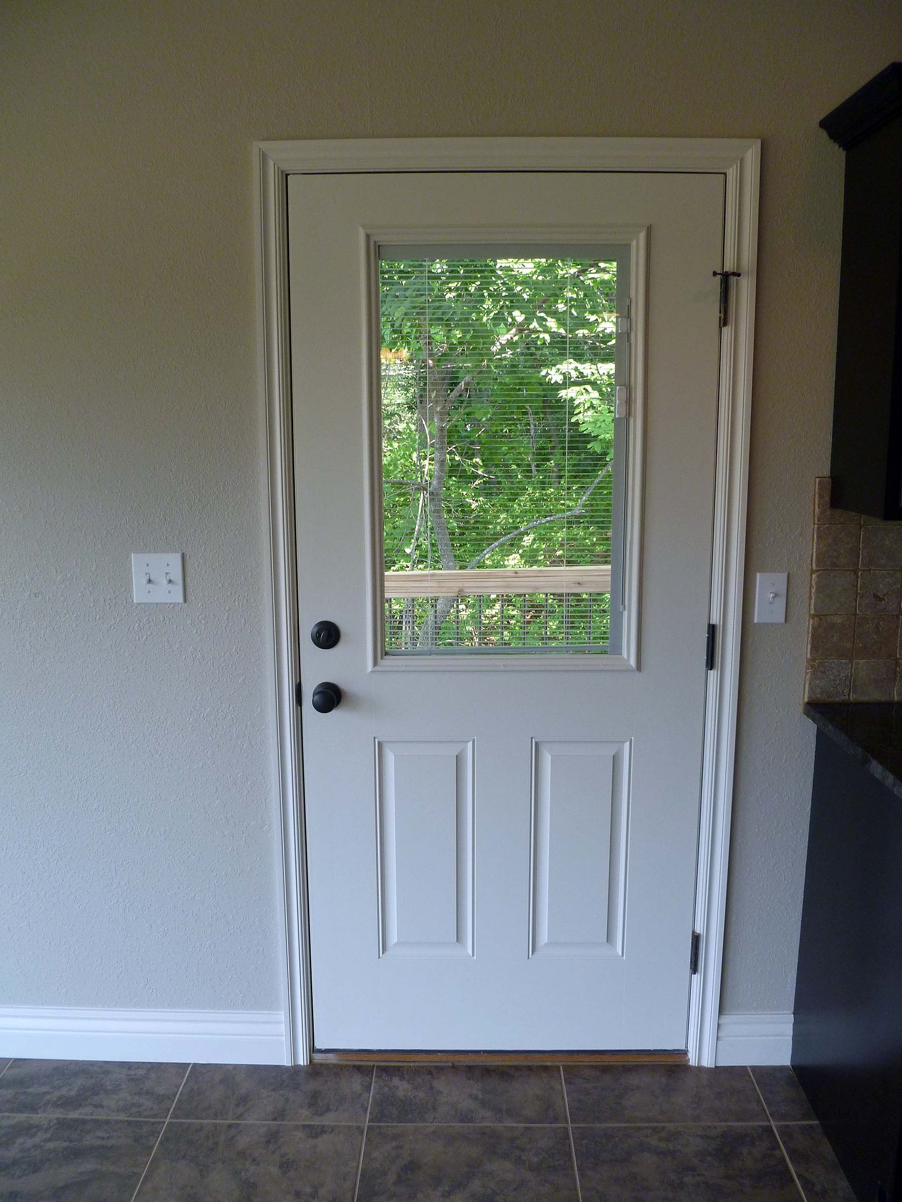 door to patio