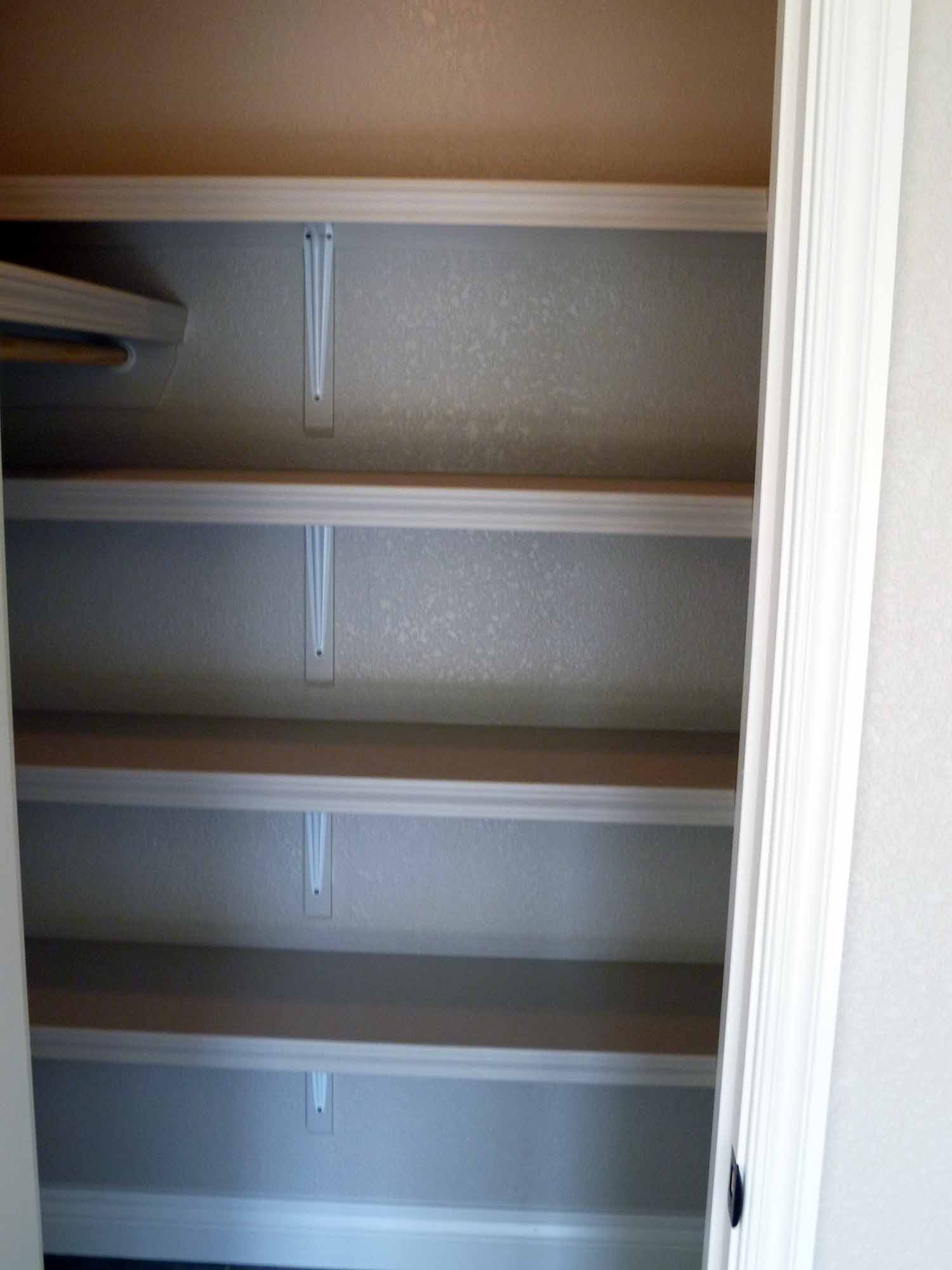 Storage closet off Foyer