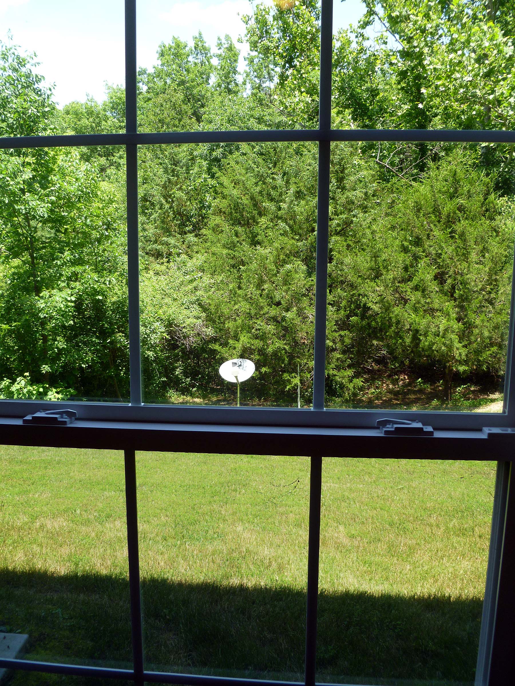 View from bedroom 1