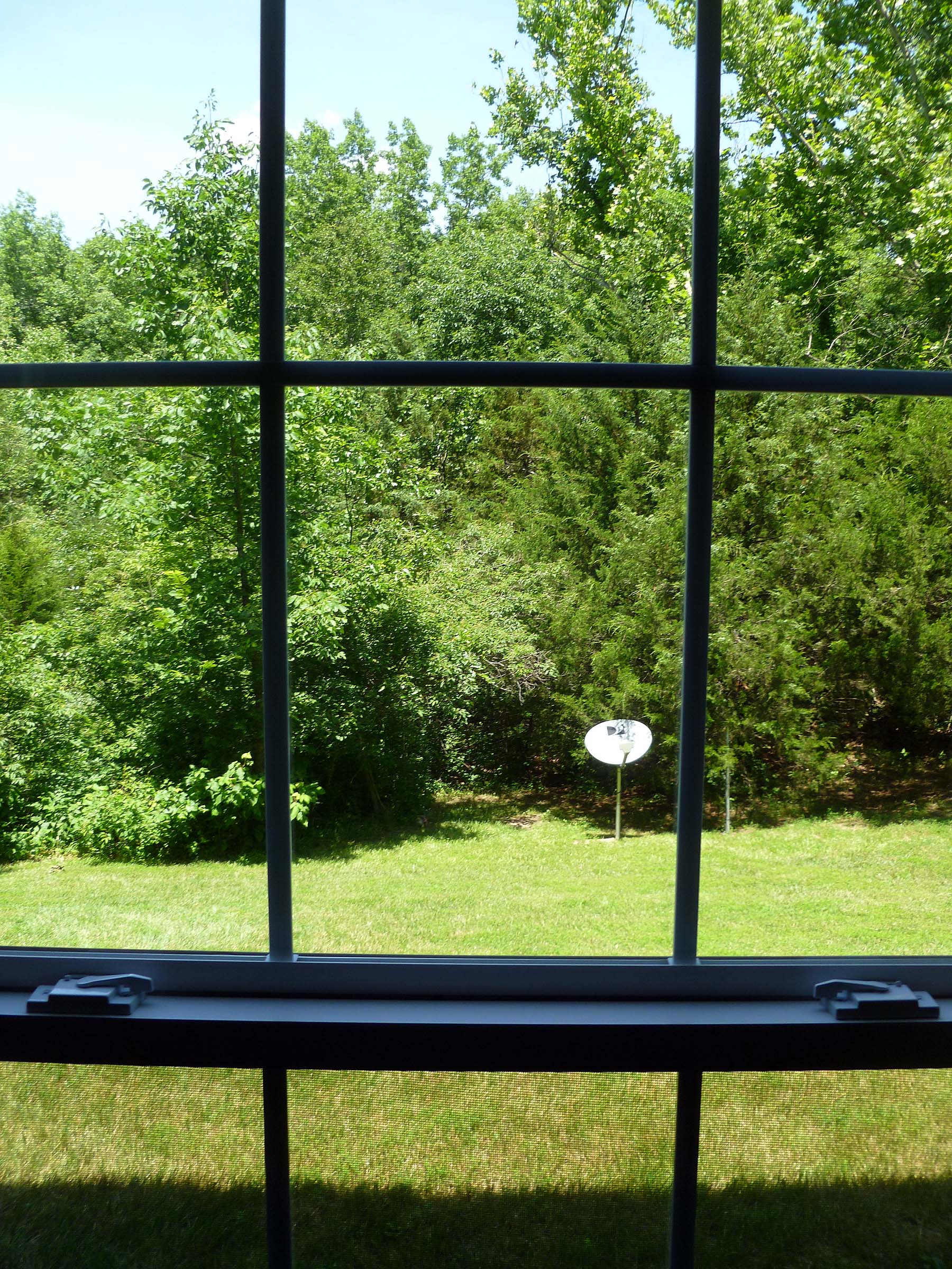 View from bedroom 2