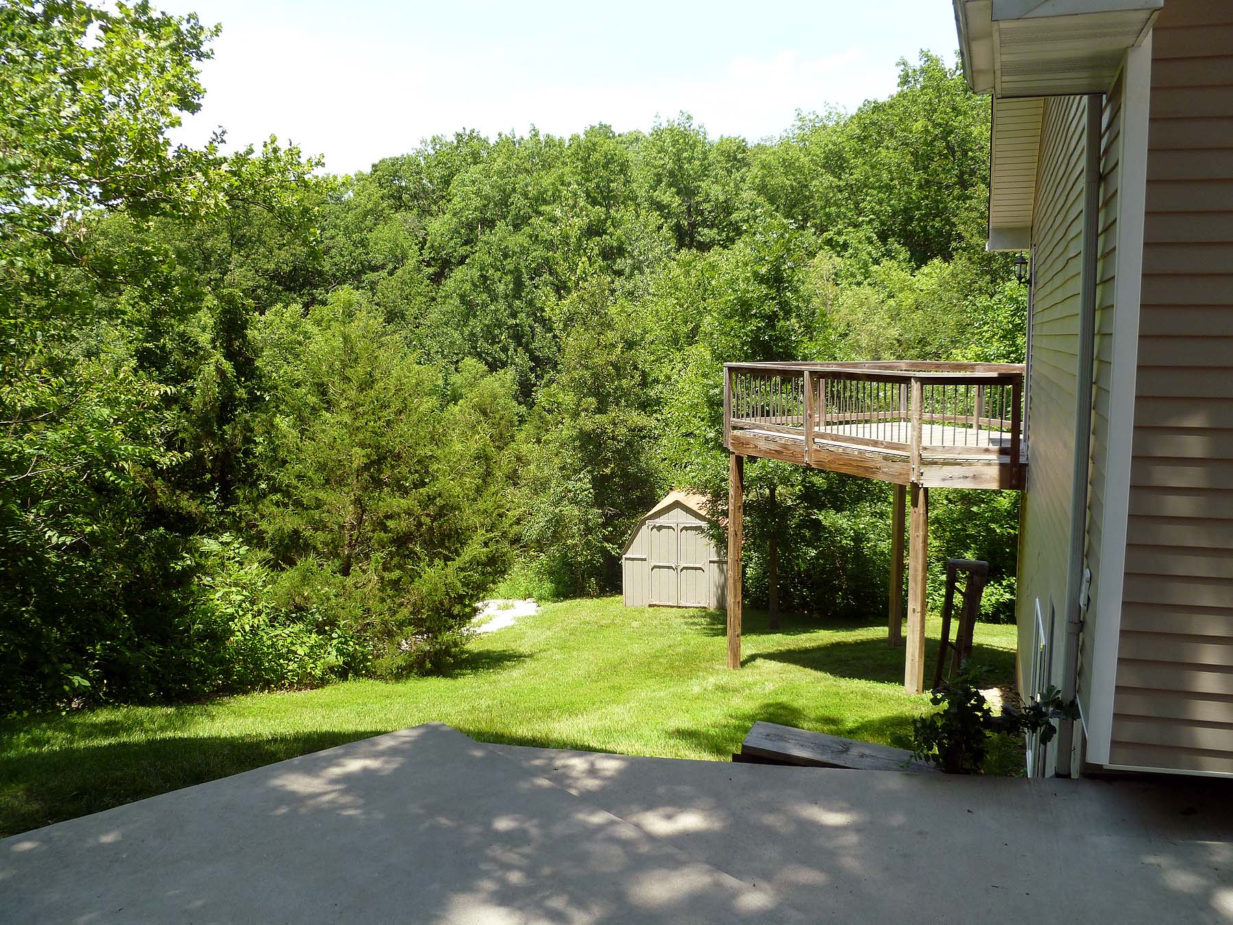 Rear yard