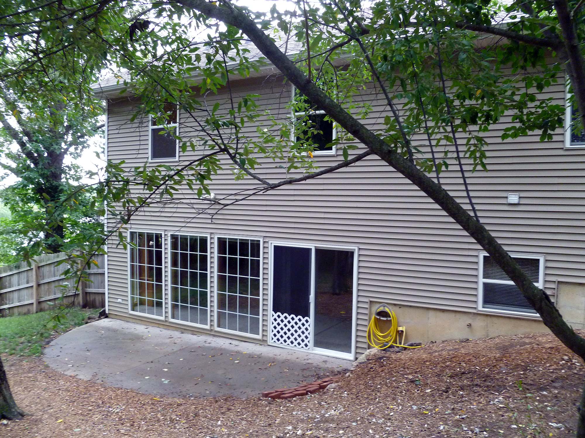 Rear yard