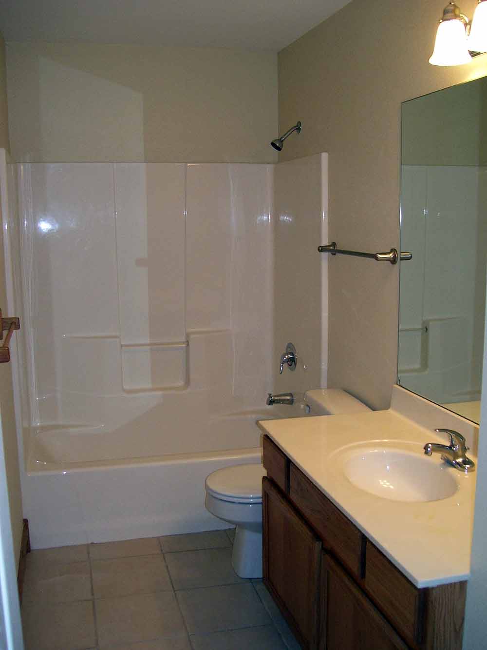 Hall bath