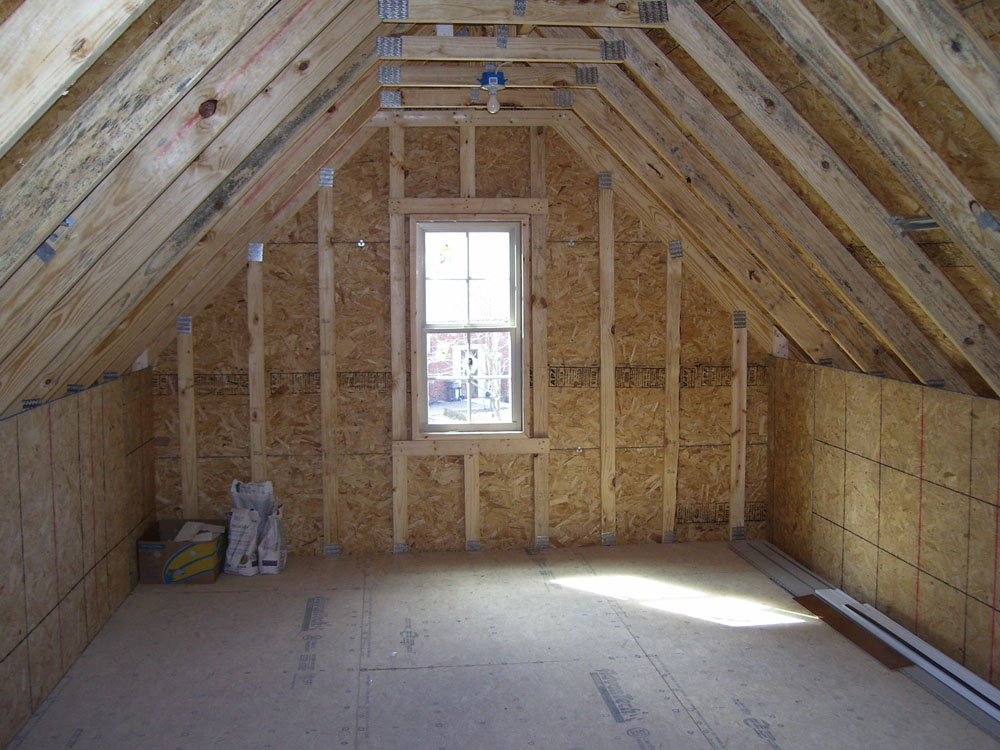 Bonus room over garage