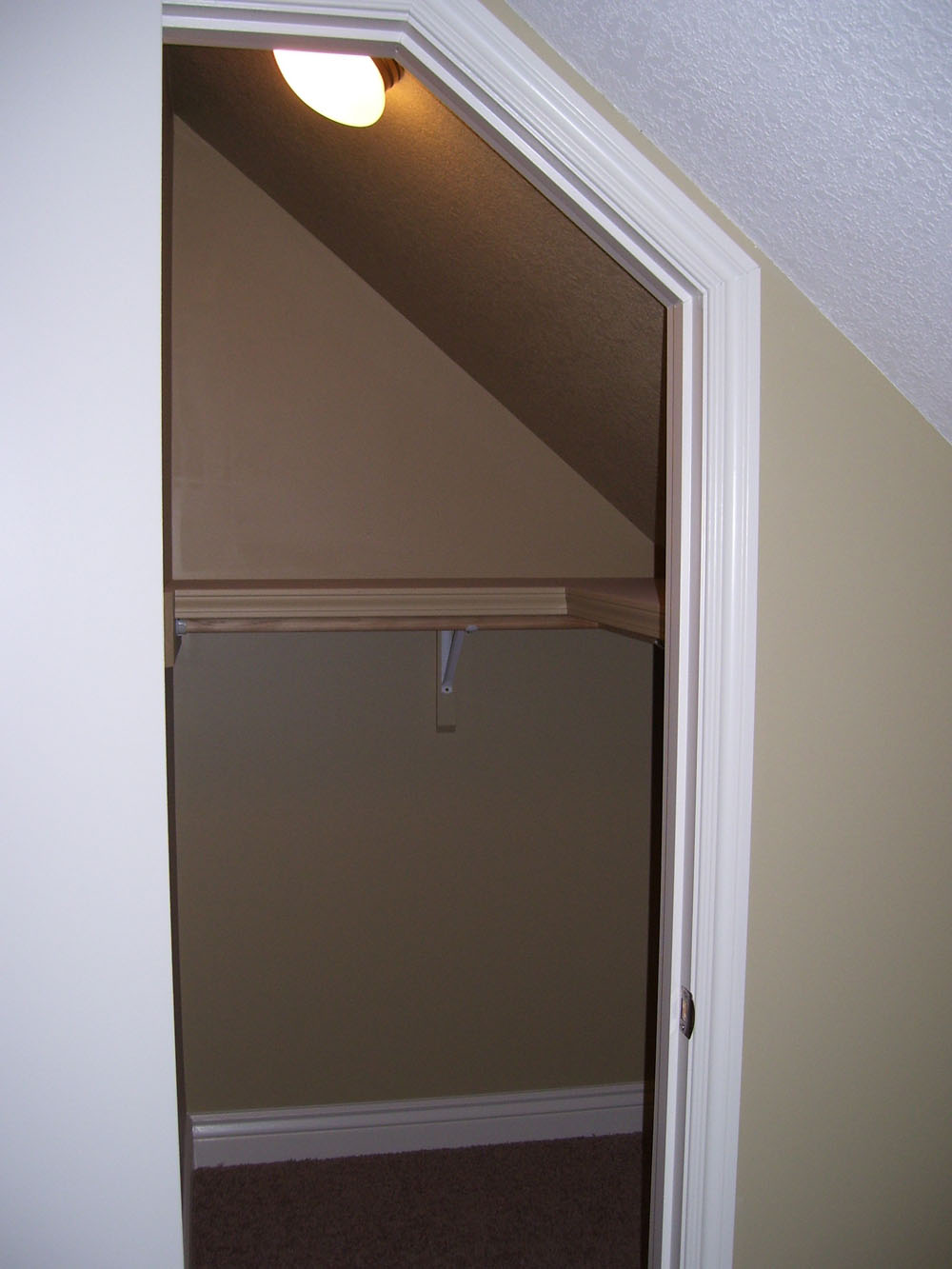 rear bedroom closet