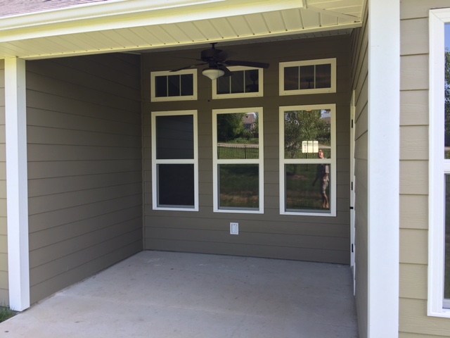 Covered patio