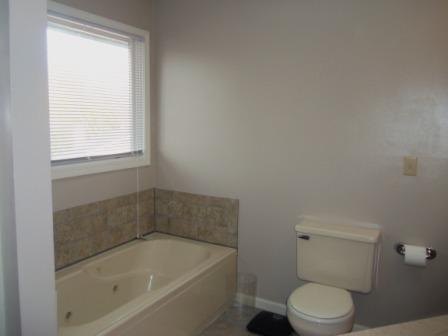 Master bath jetted tub