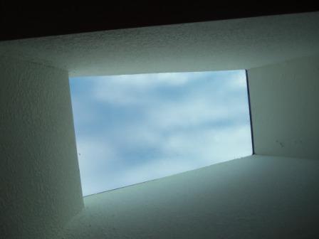 Master bath skylight