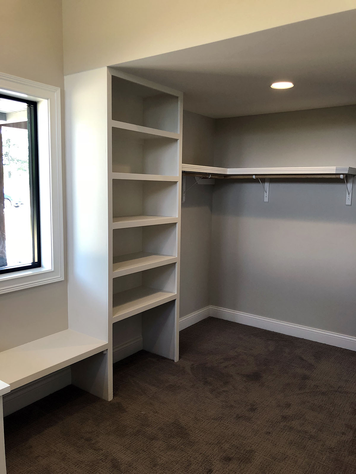 closetshelving Custom Homes by Tompkins Construction